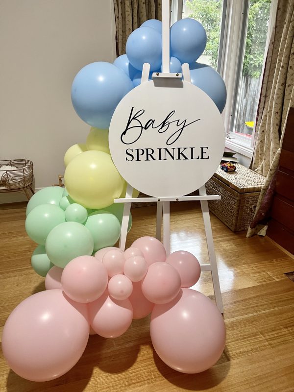 Basic Balloon Welcome Sign Package