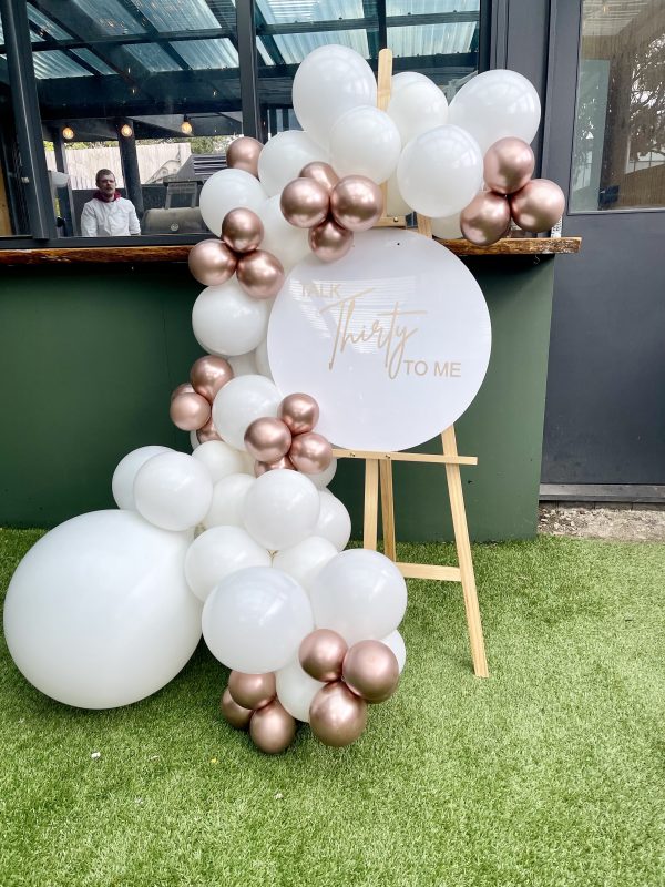 Basic Balloon Welcome Sign Package