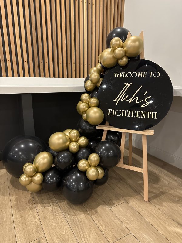 Basic Balloon Welcome Sign Package